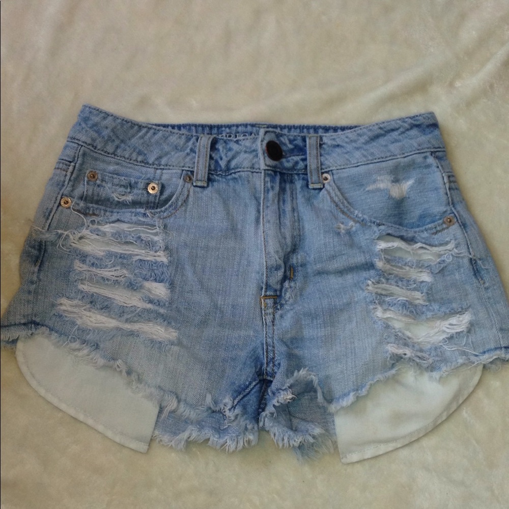 Distressed American Eagle Shorts